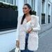 Women's clothing Y2K Women's Faux Fur Vest Fashion Versatile Solid Color Vest Jacket Tops Women's 8BS9841_ecoleips.com