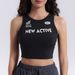 Cross-border European American Style Iced Latte Yoga Tank Top Women, Lulu Underwear, Suitable For Outdoor Wear, Running_ecoleips.com