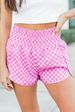 2025s 2025 Summer New Women's Fashion Digital Print Shorts_ecoleips.com