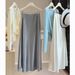 High End Women's Acetate Satin Fishtail Midi Skirt High Waisted Slimming Flowing a Line Bodycon Long Skirt for New Spring 2026_ecoleips.com