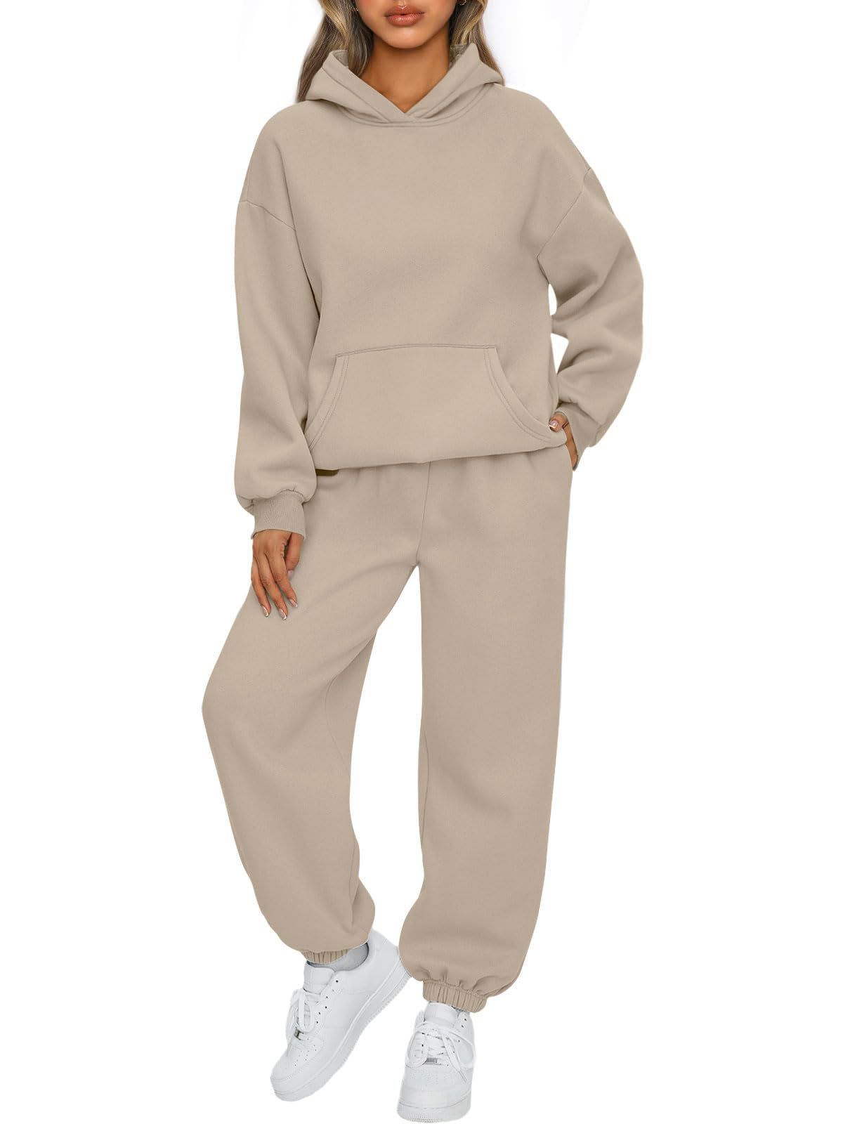 Women's Clothing Casual Sports Sweatshirt Jogger Set Regular Thickness Spring/Autumn_ecoleips.com