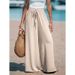 Aria Basics In-stock Spring Summer Autumn New Cross-border Wide-leg Casual European And American Fashion Women's_ecoleips.com