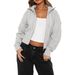 Women's Wool-Blend Long Sleeve T-Shirt – Minimalist Casual Top (White/Grey/Burgundy/Camel, S–XL)_ecoleips.com
