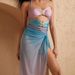 Bikini Set For Women Sexy Two Piece Design Hollowed Out Swimsuit Vacation Style Polyester Spring/Summer_ecoleips.com