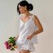 Spring Summer New Embossed Jacquard Strap Lace Shorts Pajama Set 2026 European And American Cross-Border Wholesale_ecoleips.com