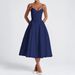 Elegant Solid Color Sleeveless Maxi Dress For Women, Casual Chic Long Dress With High Waist Design_ecoleips.com