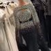Women's Clothing Autumn And Winter Women's Clothing Gold Sprinkled Sexy Cape Large Swing Dress_ecoleips.com