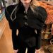 Women's Clothing Women’s Elegant Tweed Blazer – Classic Black & White Slim-Fit Jacket (S-L)_ecoleips.com