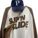 foreign Trade Cotton Autumn New Korean Large Size Loose Color-blocked Printed Letter Round-neck Pullover_ecoleips.com