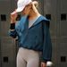 Jacket Patchwork European And American Women's Fashion Hooded Sweatshirt Lazy Style Zipper Hoodie Short Knitted_ecoleips.com
