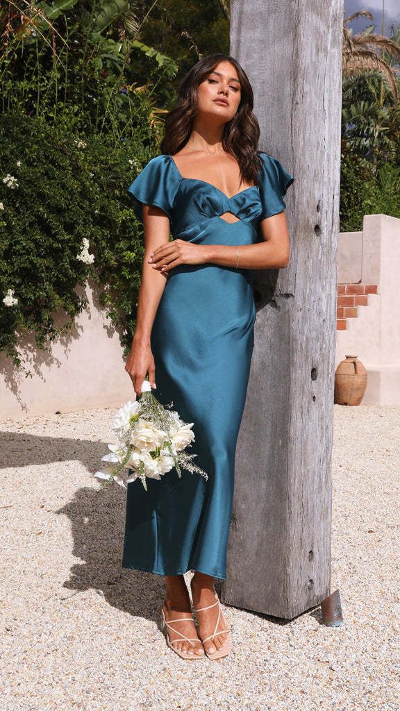 2023 New Cross-Border European And American Women's Fashion Elegant Solid Color Sweetheart Neck Short Sleeve Slim Fit_ecoleips.com