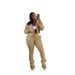 Women's Fleece-Lined Hooded Zip-Up Tracksuit Set – Slim Fit Drawstring Waist Joggers & Cropped Jacket (S-XXL, 6 Colors) | Streetwear Athleisure_ecoleips.com