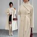 Women's Double Breasted Warm Woolen Coat Autumn Winter Fashion European American Style Hot Selling_ecoleips.com