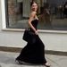 TARUXY Sexy Knitted Suspender Dress For Women Summer Plunge Slim Long Dress High Waist Elegant Rib Knit Dress Vacation Clothes_ecoleips.com