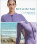 One-piece Wetsuit Women's Swimming, Surfing, Bikini, Sunscreen, Jellyfish Suit, Outdoor Sports, Long-sleeved Swimsuit_ecoleips.com