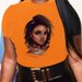 Summer European And American Cross-border Foreign Trade Wholesale T-shirts, Round-neck Casual Plus-size Loose_ecoleips.com