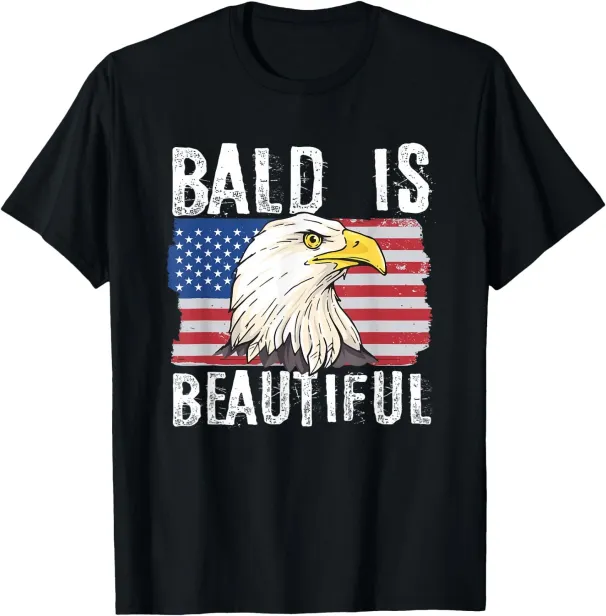 Women's T-Shirts Is Beautiful 4th Of July Independence Day Bald Eagle T-Shirt_ecoleips.com