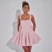 Women's Clothing Women's Sequined Halter Top Dress Style Bow Design Sweet Elegant Luxurious For Birthday Parties_ecoleips.com