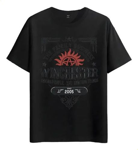 Women's T-Shirts Tshirt Muscle Freaks Supernatural Estilo Winchester 2005_ecoleips.com