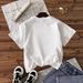 Women's Casual round Neck Short Sleeve T-Shirt Multi-Color Solid Loose Printed Top European American Style Fashion Sports_ecoleips.com