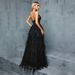 Women's Clothing Suspender Dress For Women New Style Mesh Design Light Luxury Niche Adult Ceremony Evening Dress For Women_ecoleips.com