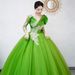 Green Tutu Dress New Style For Women Student Art Exams Solo Singing Hosting Performance Costume Bel Canto Dress_ecoleips.com