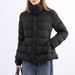 girl Girl 25 Winter Stand Collar Waist-Cinching Oversized Jacket Slim Fit Petite Simple Commuter Down Coat 25655_ecoleips.com