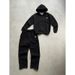 Men's Graphic Print Hoodie And Sweatpants Set, Fleece Lined Casual Tracksuit For Streetwear And Lounge_ecoleips.com