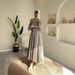 Verve 2025 Spring New Women's Muslim Solid Color Elegant And Generous Skirt Fashion Set_ecoleips.com