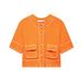 PB&ZA Custom Style New Women's Fashion Elegant Knitted Short Sleeve Top And Skirt Set3920148_ecoleips.com