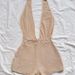 Women's Sexy Striped Halter Neck Jumpsuit European And American Fashion Backless V Neck Romper Versatile Cross Border Clothing_ecoleips.com