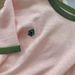 This Year, Beautiful And Foreign Shirts Are Popular, Unique And Super-good-looking Tops, Pink Green-edged Short-sleeved Crew-neck T-shirts_ecoleips.com