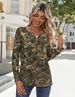 Zeagoo Long Sleeve Shirts For Women Casual V Neck Fall Tops Dressy Summer Work Blouses Clothes_ecoleips.com