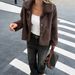 DiYun European And American Elegant Plush Long-Sleeve Coat Women's Clothing 2025 Autumn/Winter_ecoleips.com