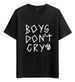 Women's T-Shirts T-shirt Muscle Freaks Boys Dont Cry Graphic Phrase Style Rels_ecoleips.com