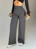 K New Straight Leg Lifting Buttocks Slimming And Slimming Fitness Exercise Yoga Pants For Women, Tight Fitting_ecoleips.com