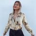 Verve Women's Clothing 2025 Autumn New Fashion Leopard Animal Print Long Sleeve Shirt Top For Women_ecoleips.com