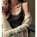 Women's Ribbed Modal Lace Camisole Vest Slim Fit Sexy Top with Hot Girl Design Versatile Tank for Spring/Autumn Summer_ecoleips.com