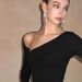 Elegant Asymmetric Off-Shoulder Bodycon Dress - Slim Fit Long Sleeve Sexy Mini Dress For Women, Stretchy Ribbed Fabric, Clubwear & Casual_ecoleips.com