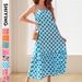 Women's Clothing Diamond Pattern Dress Women's Fashion New Suspenders Elegant Flowing Long Skirt For Women_ecoleips.com