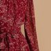 2026 New Spring Women's Clothing Cross-Border European And American Dresses Casual Floral Long-Sleeve Tie-Waist Ruffle_ecoleips.com