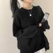 Vintage Versatile And Stylish Hoodie For Petite Women-Korean-Style Loose Mid-Length Top Available For Wholesale In Sprin_ecoleips.com