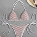 Women's Clothing Pure Desire Style Sexy Lace Swimsuit Female Ins High End Split Swimsuit_ecoleips.com