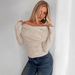 WG128 European American New Spring And Autumn Fashion Sexy Off-shoulder Long-sleeve Solid Color Women's T-shirt_ecoleips.com