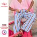 Spring/Summer Women's Fashion Striped Print Loose Straight Leg Trousers 2026 New Arrival from Independent Websites in Europe And America_ecoleips.com