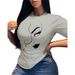 European And American Clothing, Round-neck Women's Tops, Summer Eyelash Short-sleeve Tops For Women_ecoleips.com
