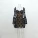 European And American Women's Fashion 2026 Summer New Style INS Elegant Lace Square Neck Slightly Flared Sleeves_ecoleips.com