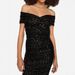 Elegant Sequin Off-Shoulder Evening Dress – Stunning Backless Long Gown For Parties & Galas (XS-XXL, Stretch Polyester-Spandex Blend)_ecoleips.com
