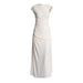 Summer Off-Shoulder Sleeveless Slim Fit Dress for Women High-Waisted Pleated Cross Border European American Style_ecoleips.com