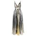 Women's Clothing One Piece Swimsuit Sexy Hollow Contrast Color Stitching Swimsuit And Umbrella Skirt Suit_ecoleips.com